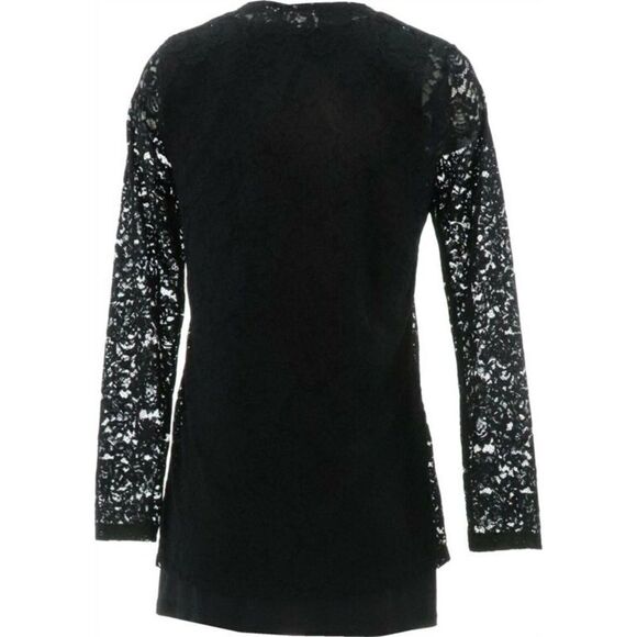 LOGO Layers by Lori Goldstein w/ Tank Twinset Stretch Lace Top - Picture 6 of 6